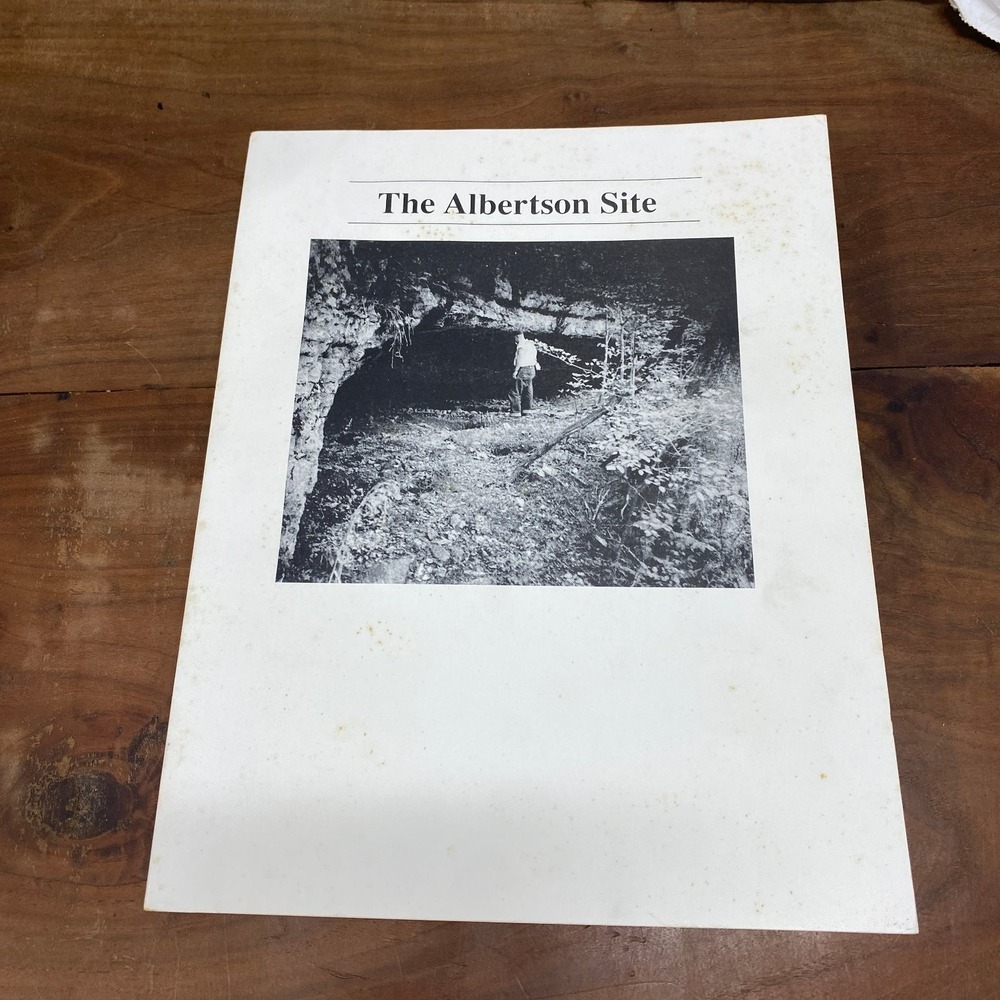 Albertson Site Don R. Dickson 1991 Ozark Bluff Shelter Archaeology Arkansas